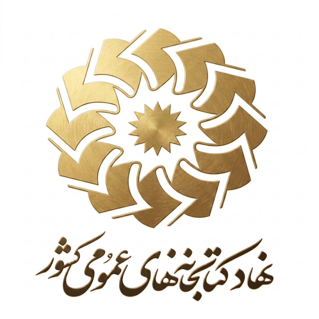 لوگوی رسمی نهادکتابخانه های عمومی کشور برای استخدام